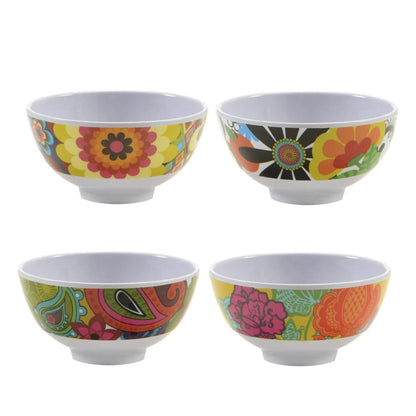 Floral Mini Bowl, 4 - Piece Set - Living - shop_name