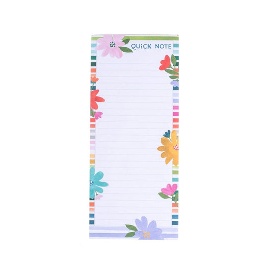Flower Power Magnetic Notepad - Papergoods - shop_name
