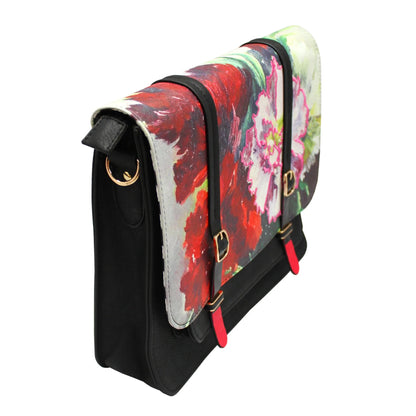 Framed Satchel Messenger Bag