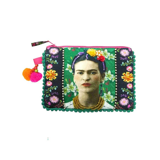 Frida Kahlo Photo Zip Pouch - For Her - shop_name