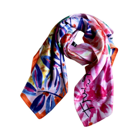 Frida Kahlo Square Fruit Scarf