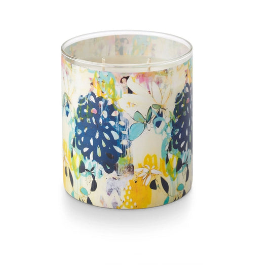 Gardenia Artist Glass Candle - Candle - shop_name