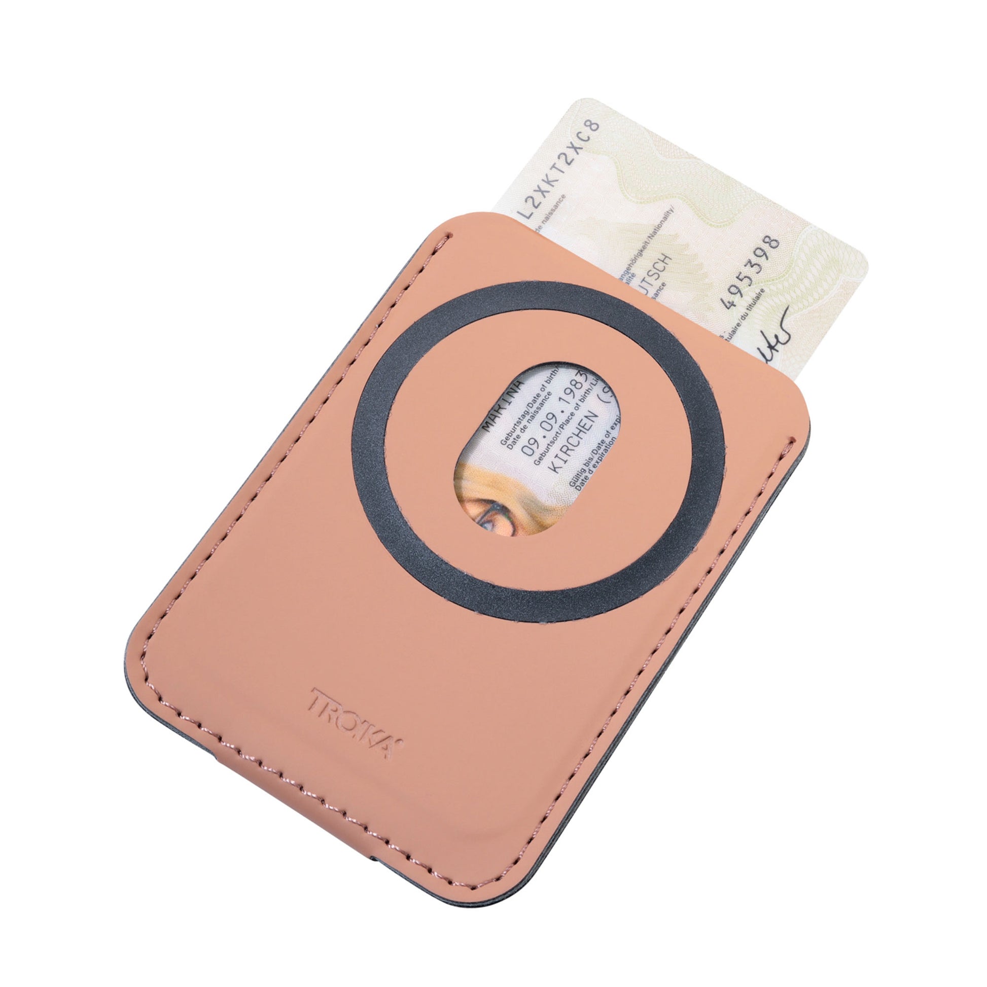 HILDECARD Mocha wallet with card slots for everyday essentials