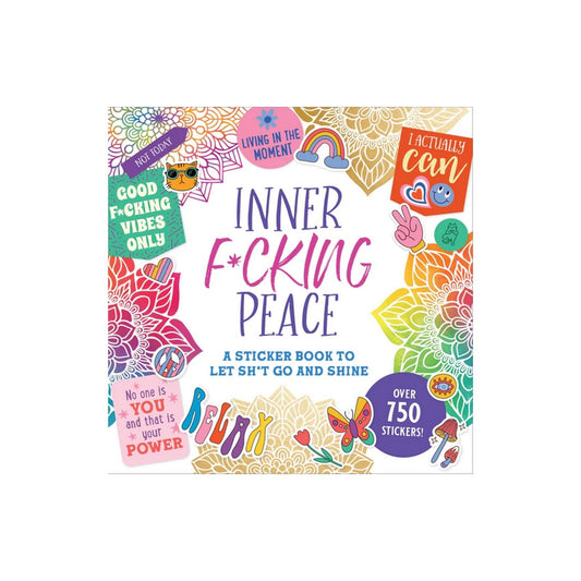 Inner F*cking Peace Sticker Book - Papergoods - shop_name