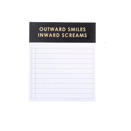 Jotter Notepad - Smiles and Screams - Papergoods - shop_name