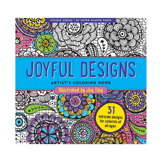 Joyful Designs Artist's Coloring Book - Papergoods - shop_name