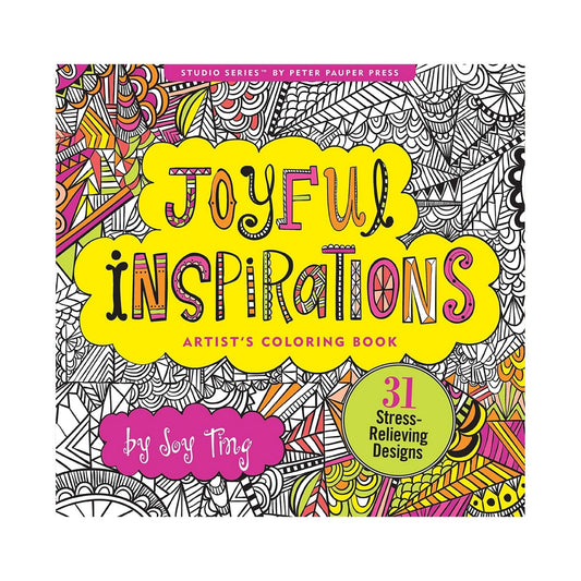 Joyful inspirations Artist's Coloring Book - Papergoods - shop_name