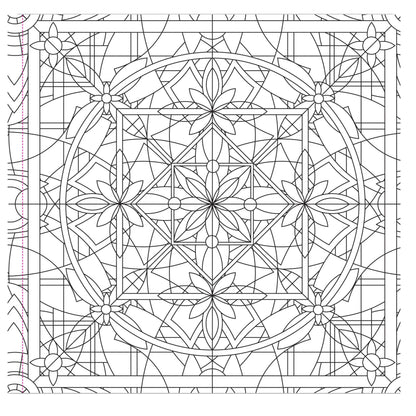 Kaleidoscope Artist's Coloring Book