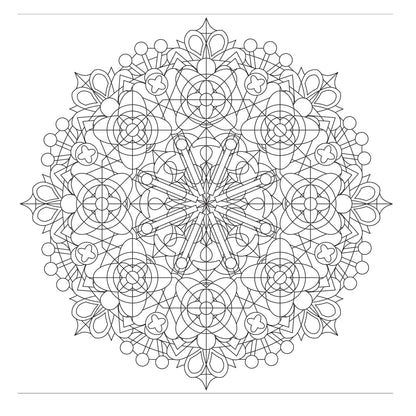 Kaleidoscope Artist's Coloring Book