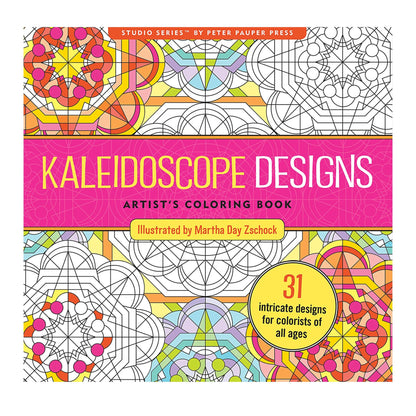 Kaleidoscope Artist's Coloring Book
