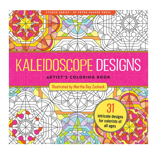 Kaleidoscope Artist's Coloring Book