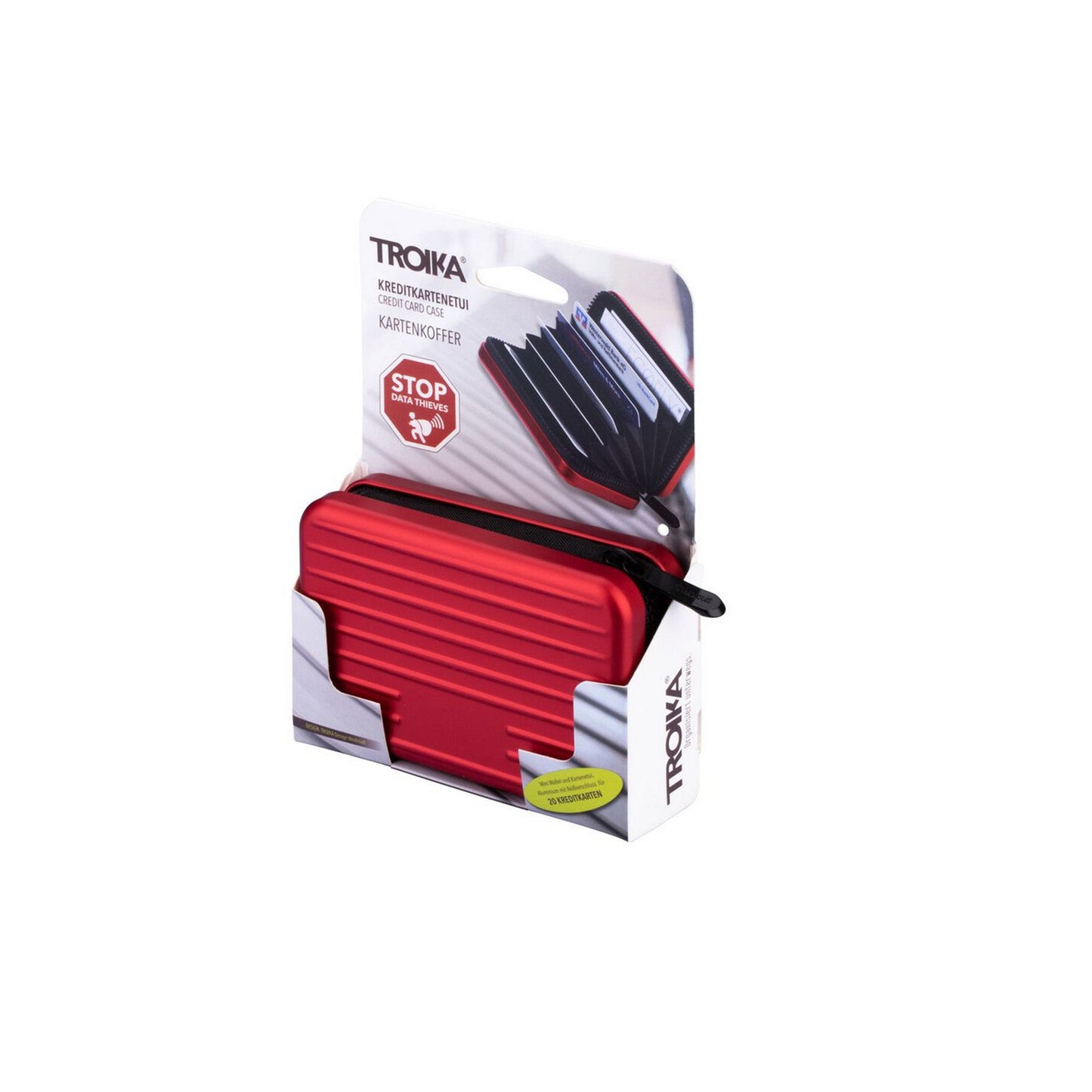 Credit Card Case “Card Vault” Red