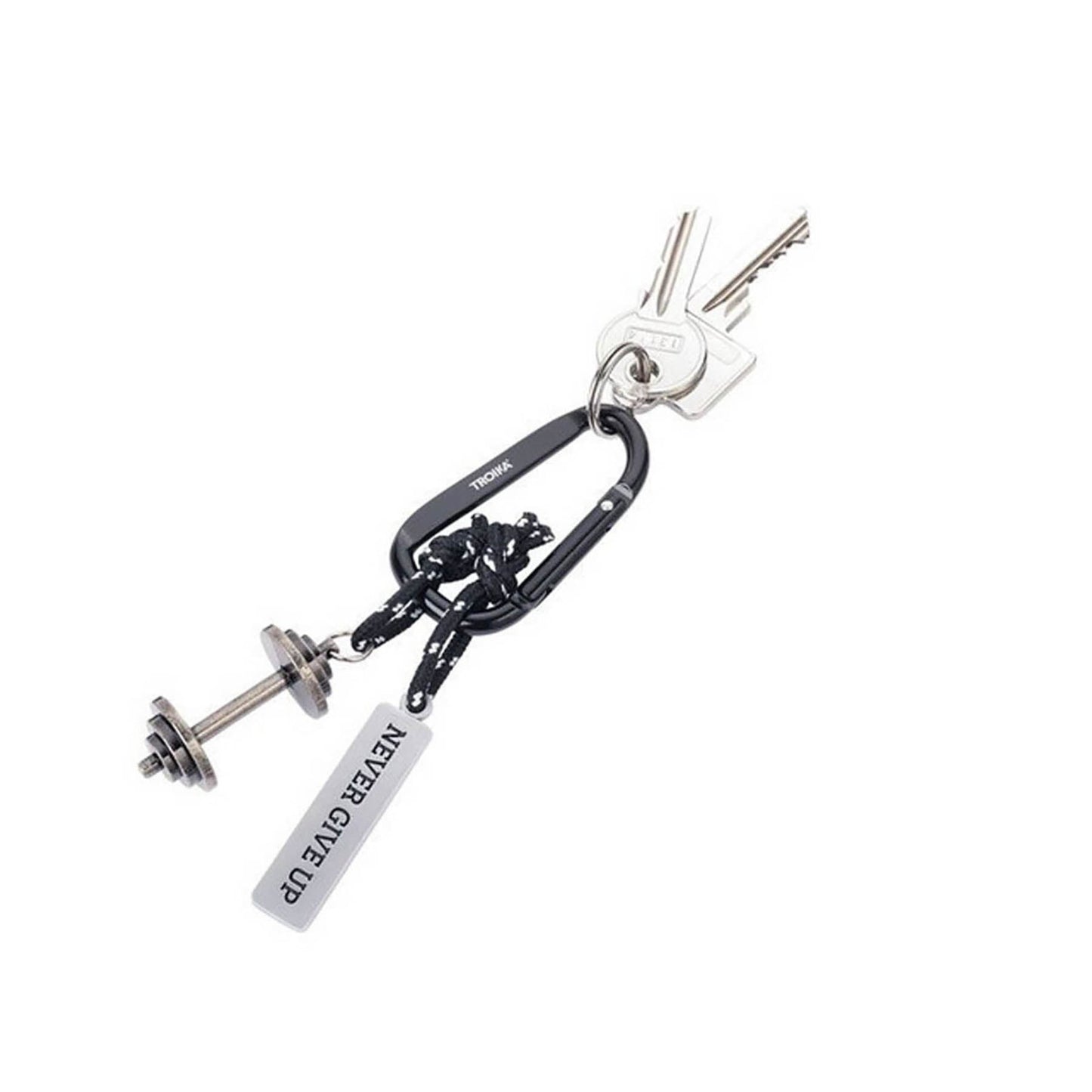 Keyring "Never give up! " - For Him - shop_name