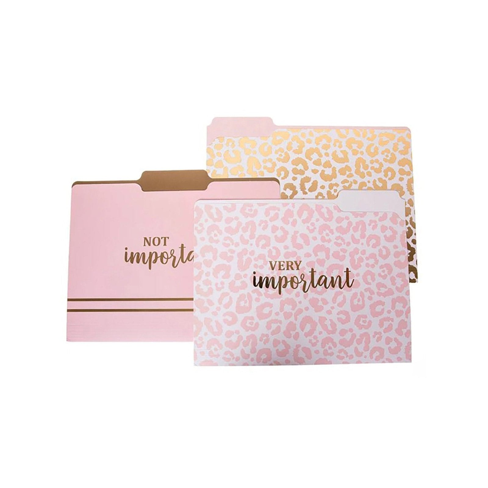 Leopard Print File Folder Set - Papergoods - shop_name