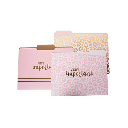 Leopard Print File Folder Set - Papergoods - shop_name