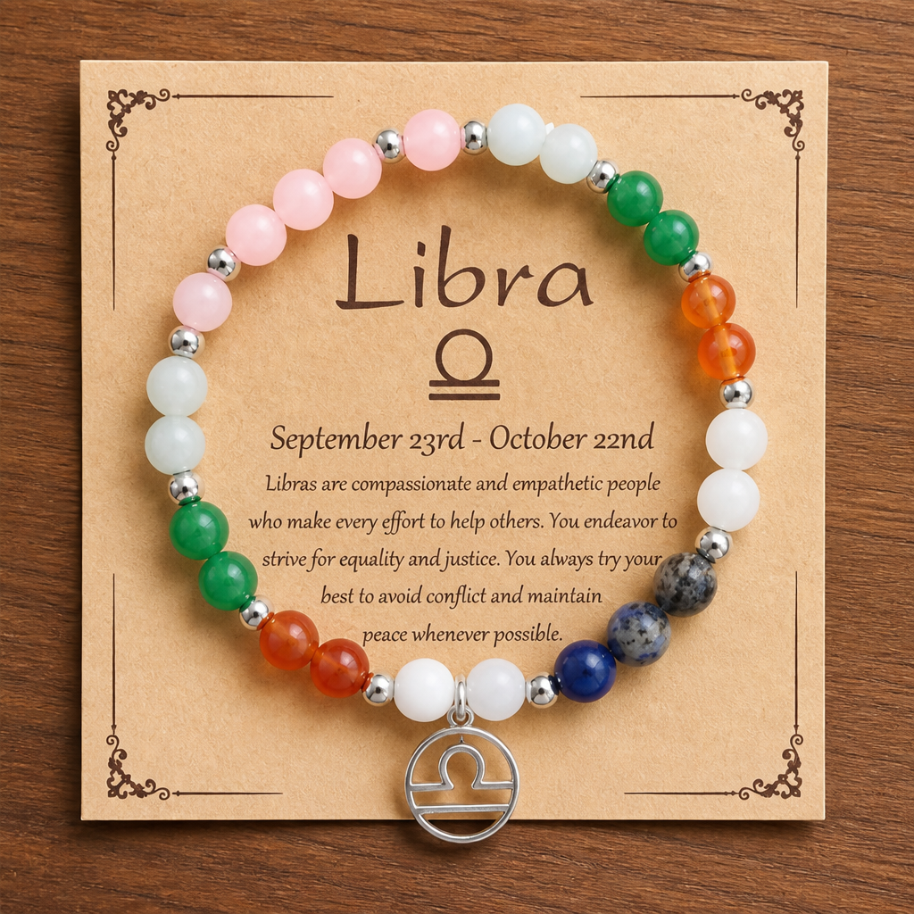 Libra Zodiac Bracelet