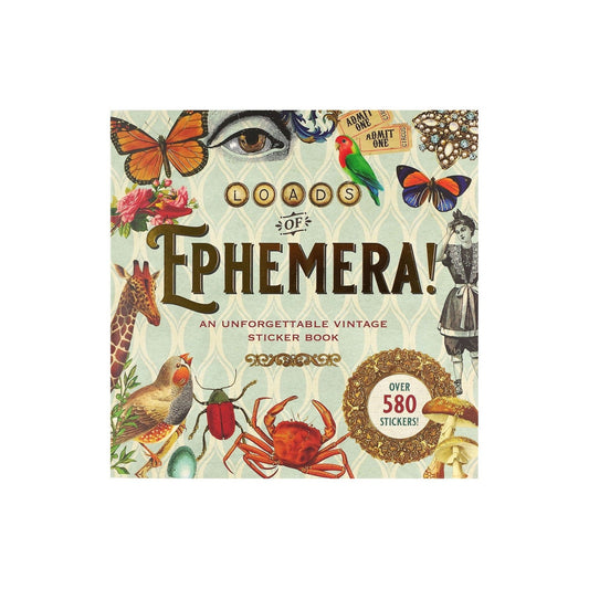 Loads of Ephemera! Sticker Book - shop_name