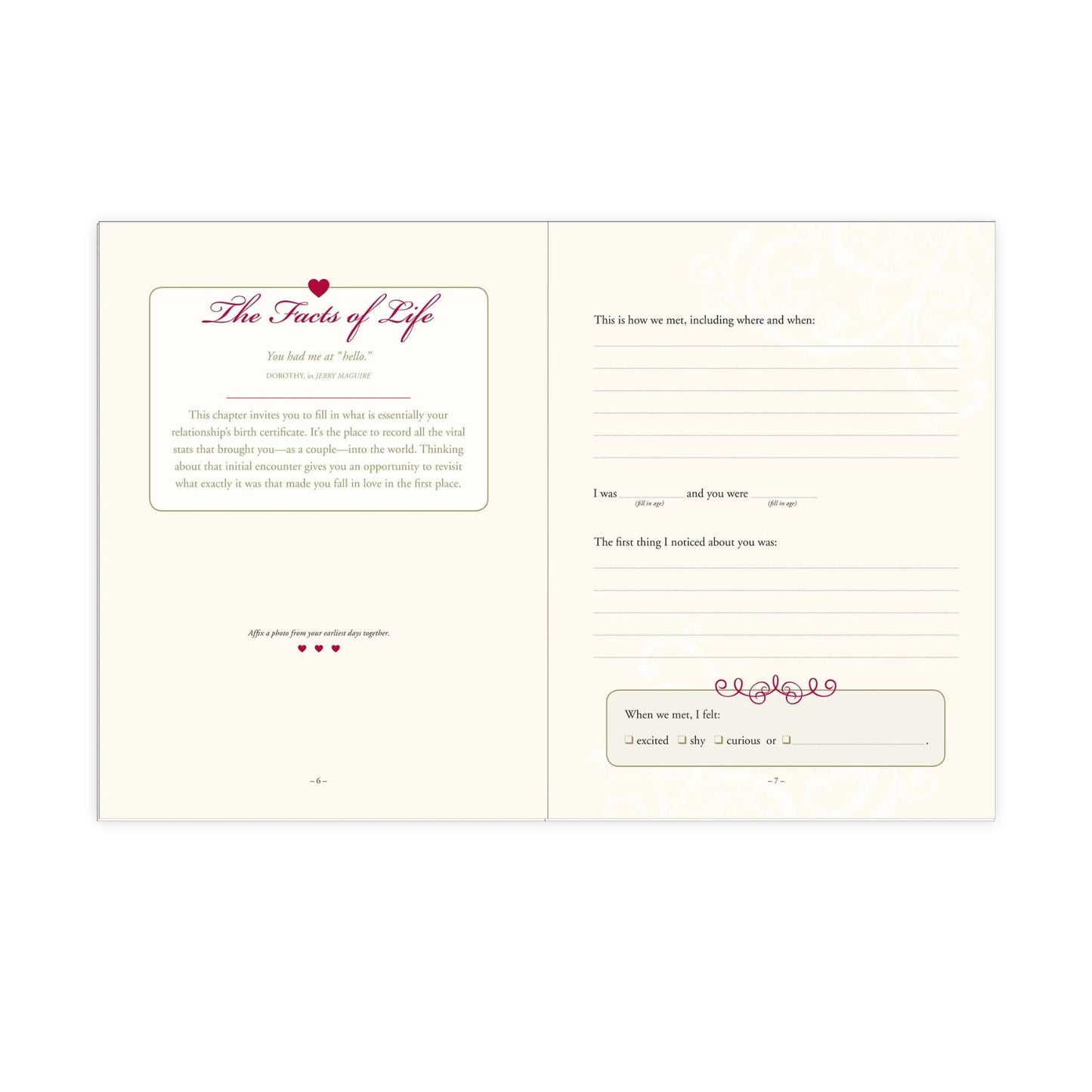 Why I Love You Journal