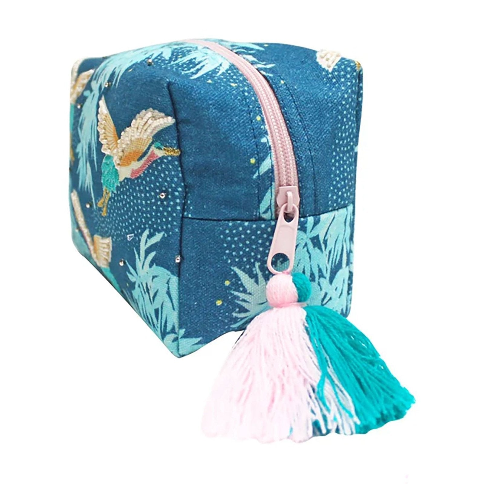 Luxe Crane Cosmetic Bag - For Her - shop_name