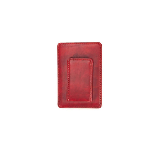 Magnetic Money Clip & Card Case Brown - For Him - shop_name