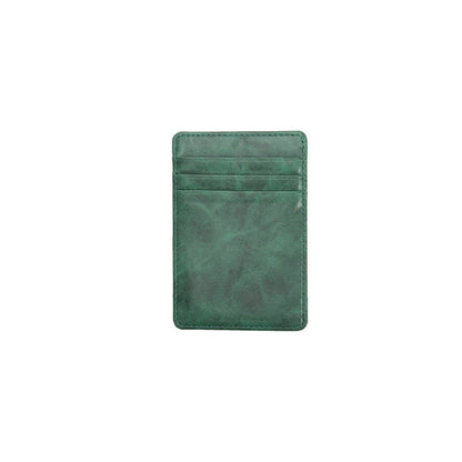 Magnetic Money Clip & Card Case Green - For Him - shop_name