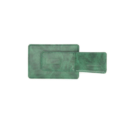 Magnetic Money Clip & Card Case Green - For Him - shop_name