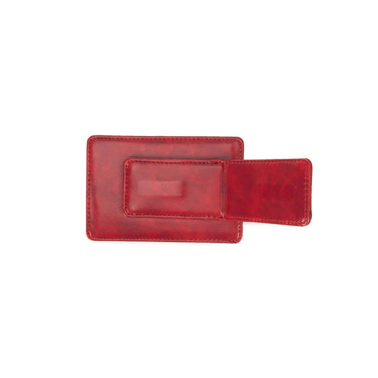 Magnetic Money Clip & Card Case Red - For Him - shop_name