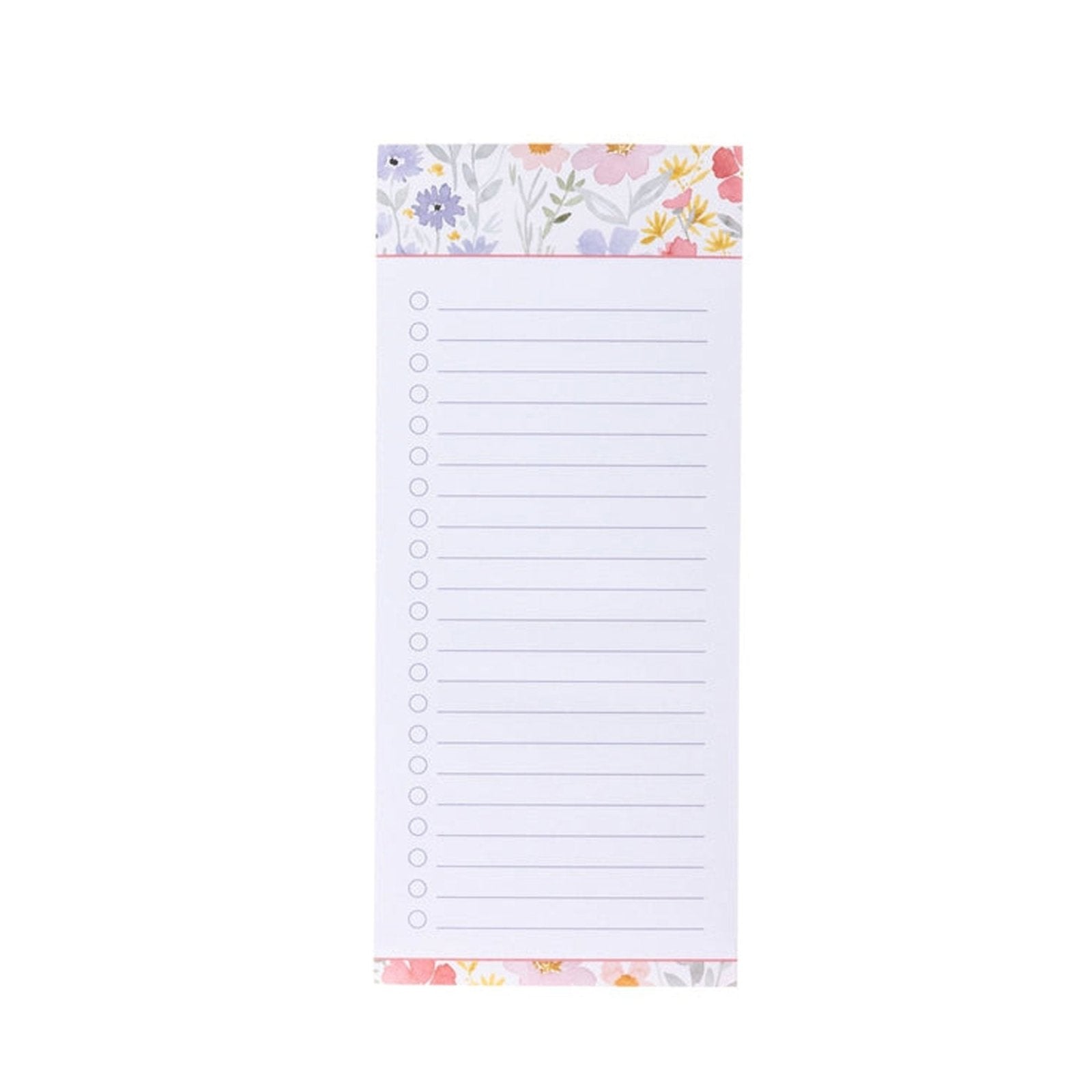 Magnetic Notepad Spring Flowers - Papergoods - shop_name