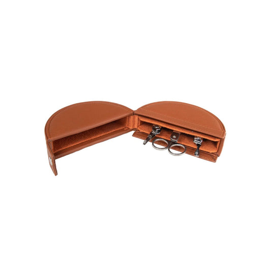 Manicure Set Luxury Circular Brown - For Him - shop_name