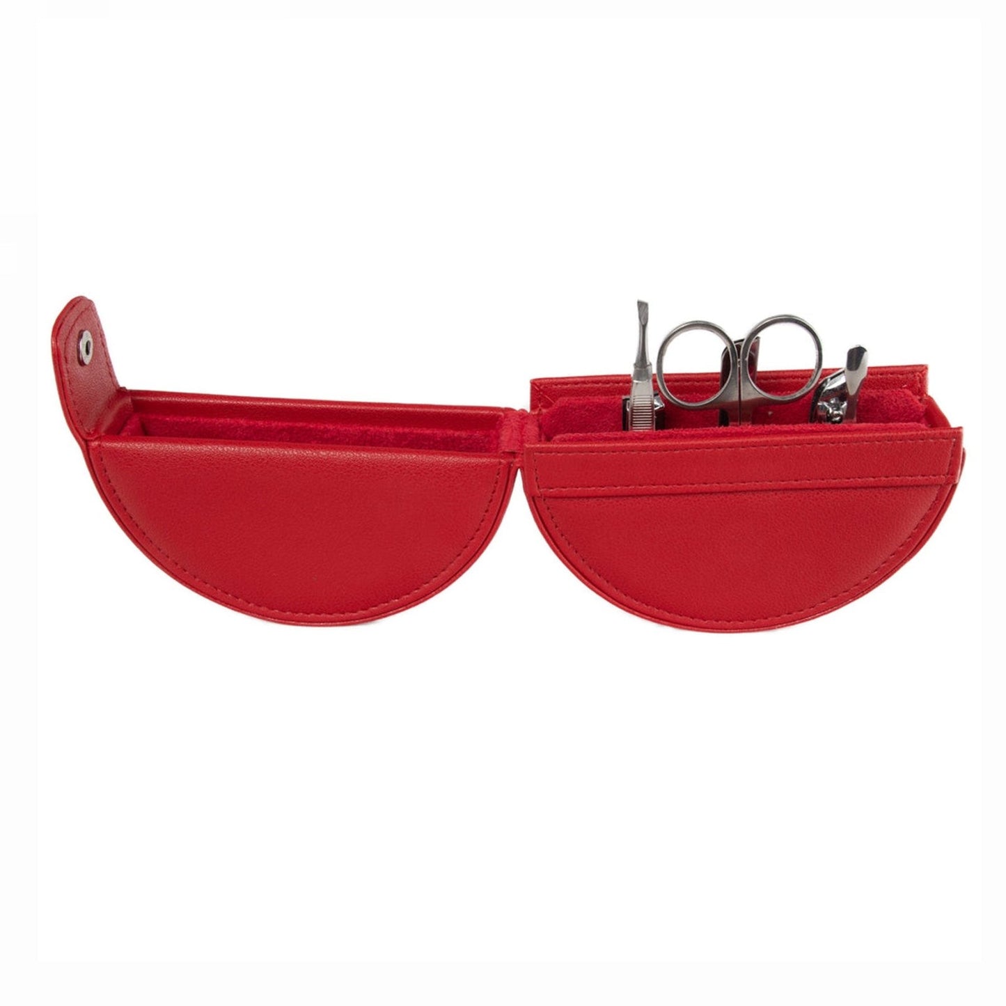 Manicure Set Luxury Circular Red - For Her - shop_name