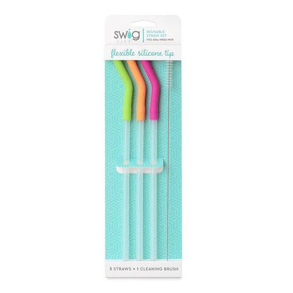 Mega Mug Straws Neon - Lunch - shop_name