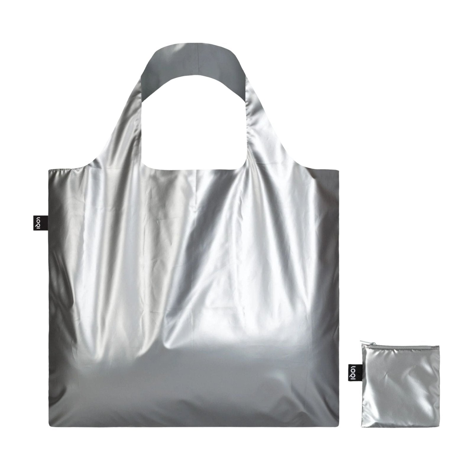 Metallic Rose Gold Reusable Folding Bag - shop_name