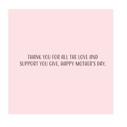 Butterflies Mother's Day Handmade Card