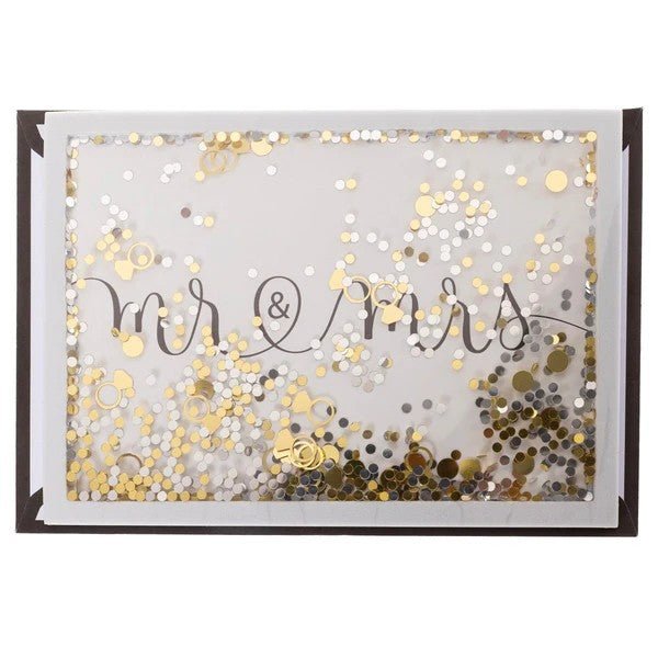 Mr & Mrs shaking Glitter - Papergoods - shop_name