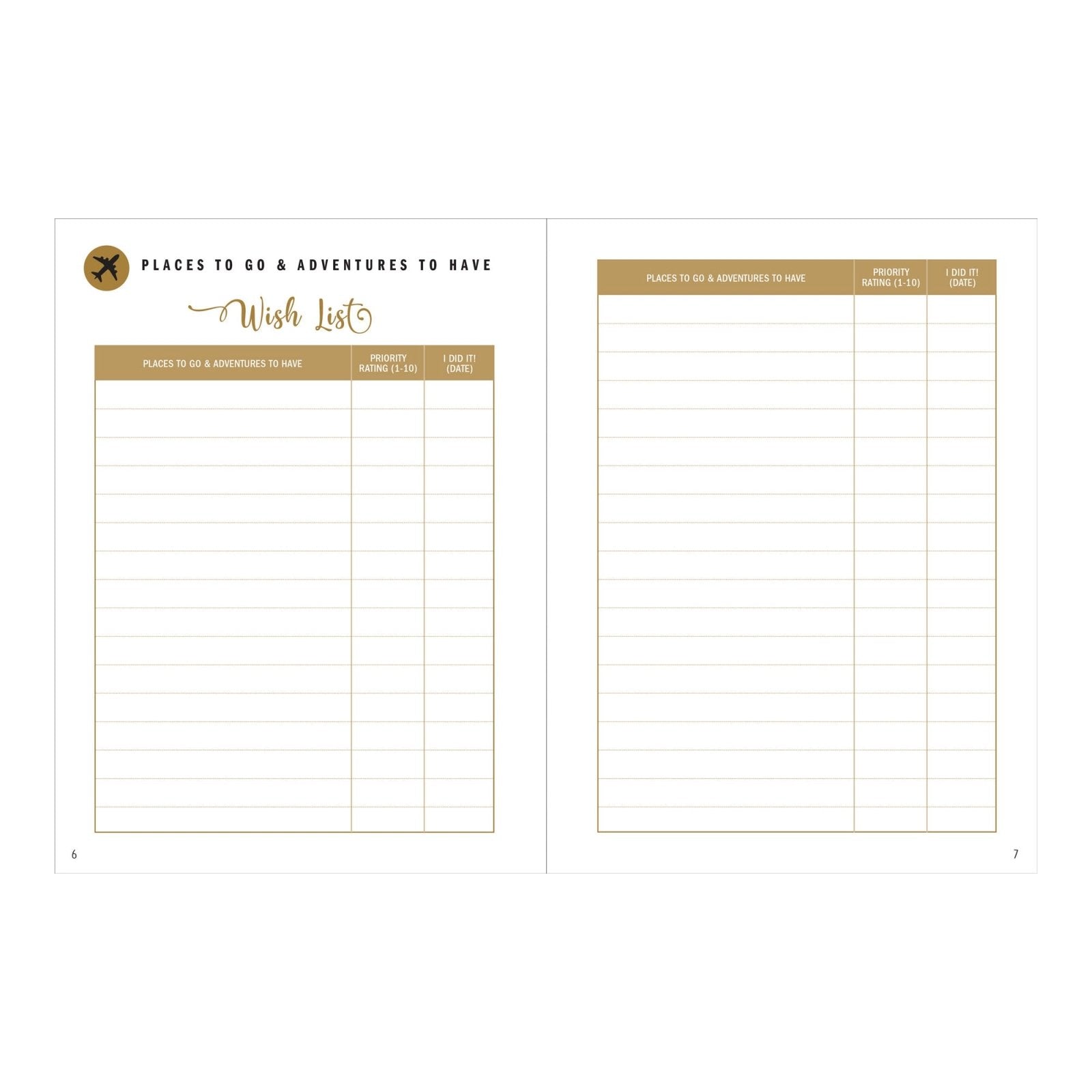 My Bucket List Journal - Papergoods - shop_name