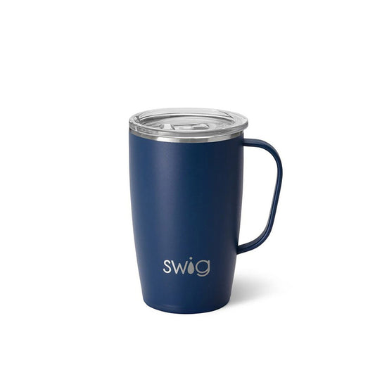 Navy Blue Travel Cup 18oz - For Him - shop_name