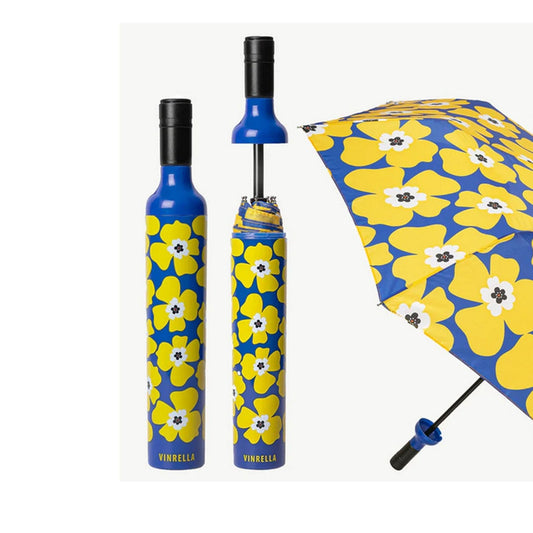 Nikki on Blue Bottle Umbrella - For Her - shop_name