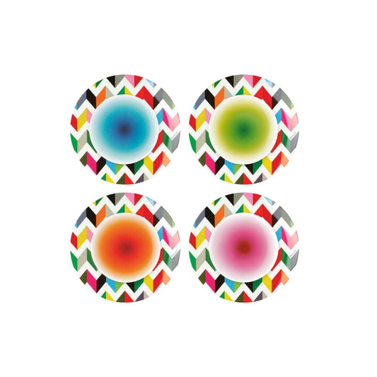 Ombre Appetizer Plate Set - 4 - piece - Living - shop_name