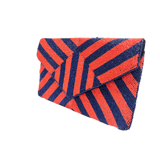  Modern, sophisticated beaded clutch, guaranteed to make a statement from day to night.