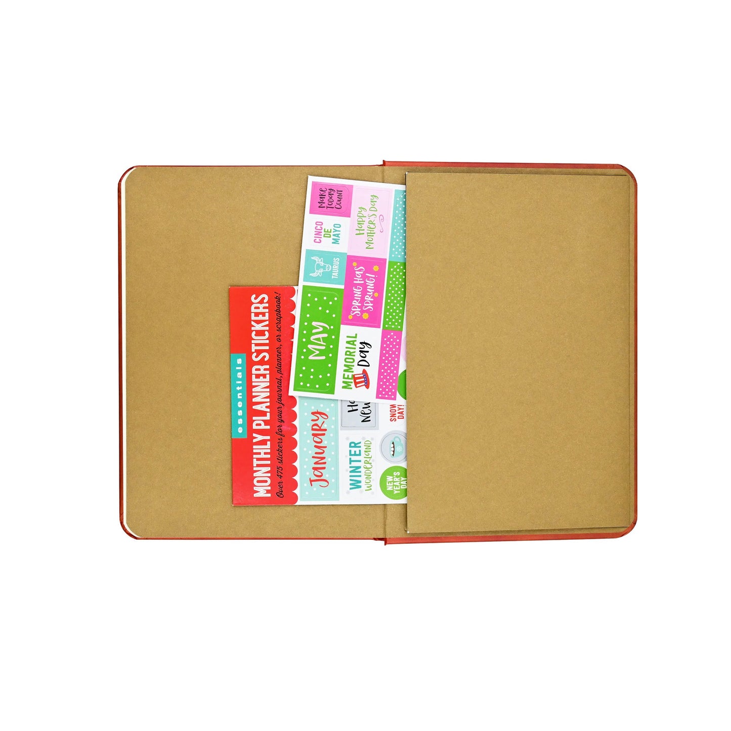 2027 Orange Fairy Weekly Planner