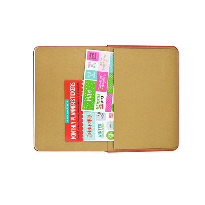 2027 Orange Fairy Weekly Planner