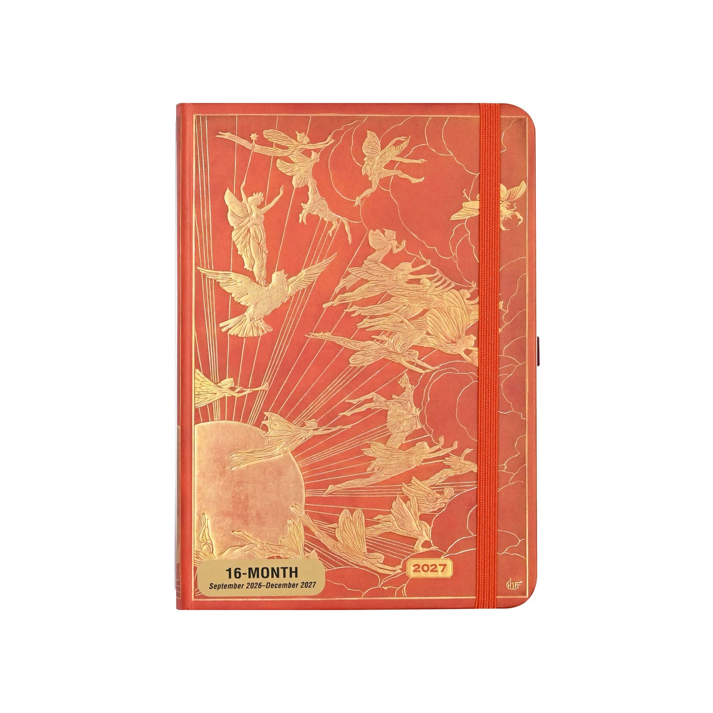 2027 Orange Fairy Weekly Planner