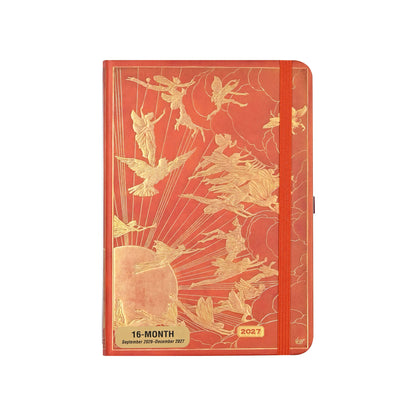 2027 Orange Fairy Weekly Planner