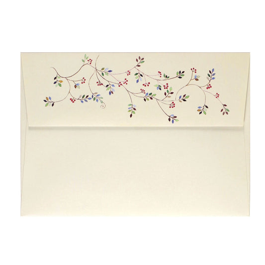 Watercolor Ornaments Holiday Cards