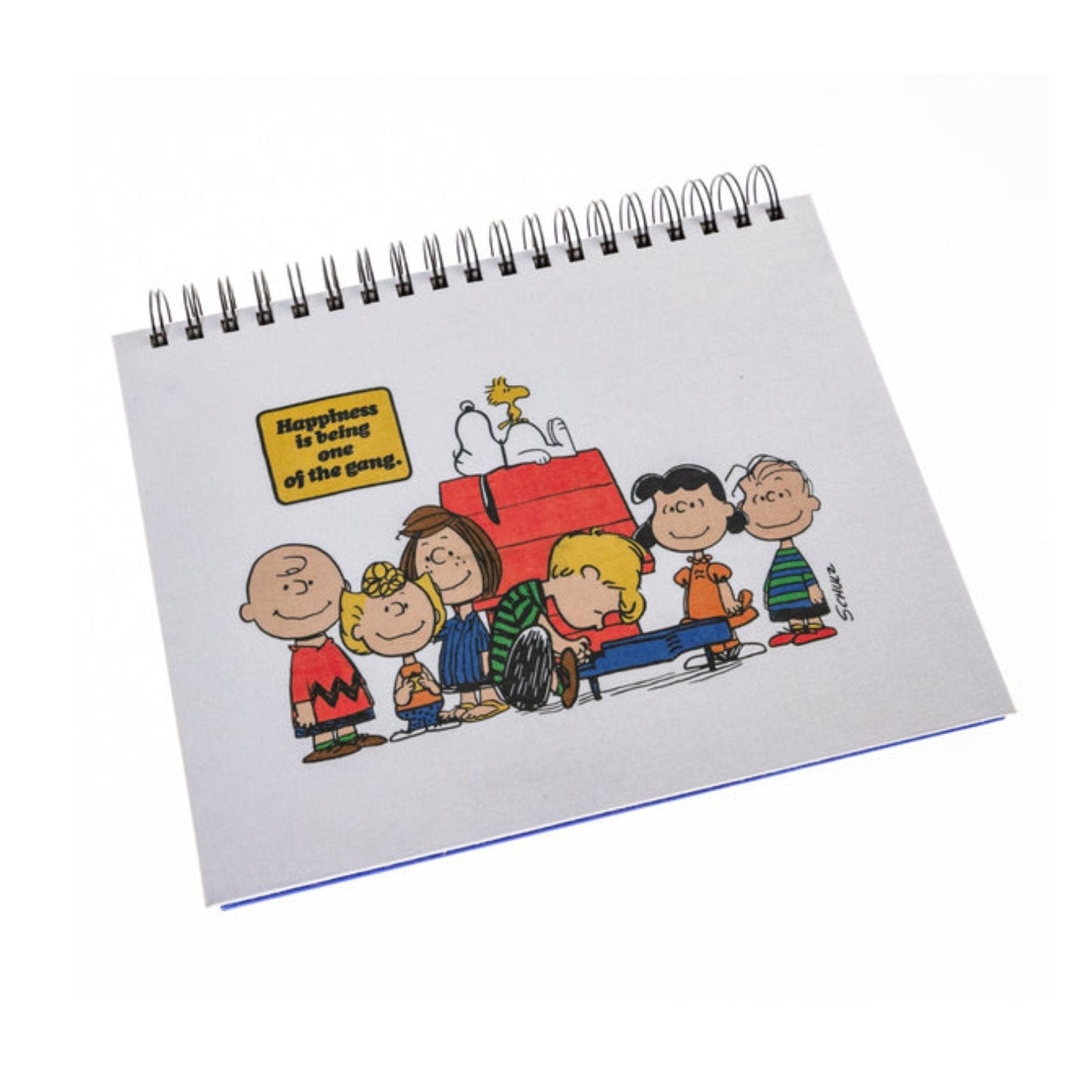 Peanuts® Fabric - Covered Spiral Weekly Desk Pad - Papergoods - shop_name