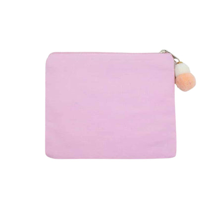 Pearl Bow  Beaded Coin Pouch