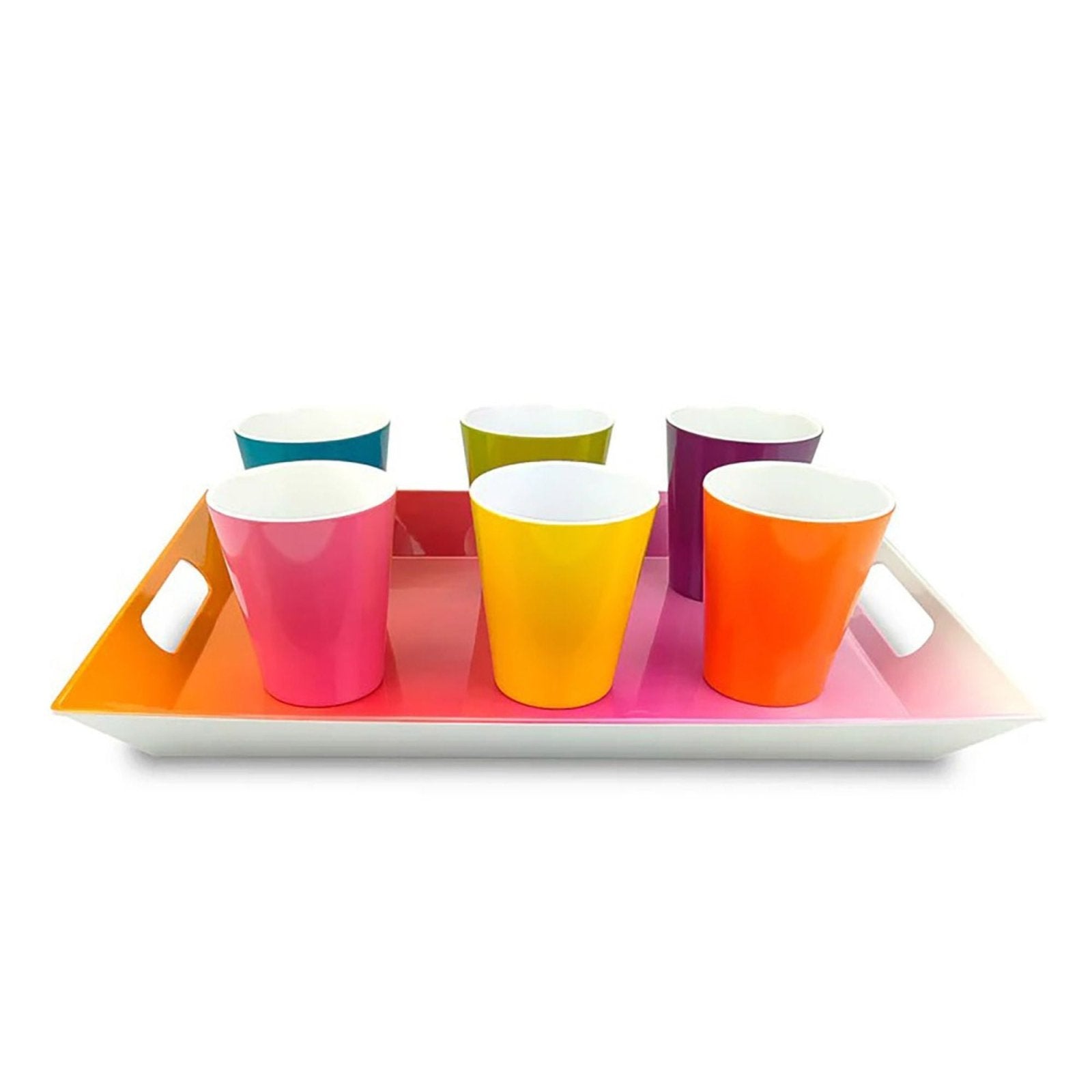 Pink Ombré Serving Tray - Living - shop_name