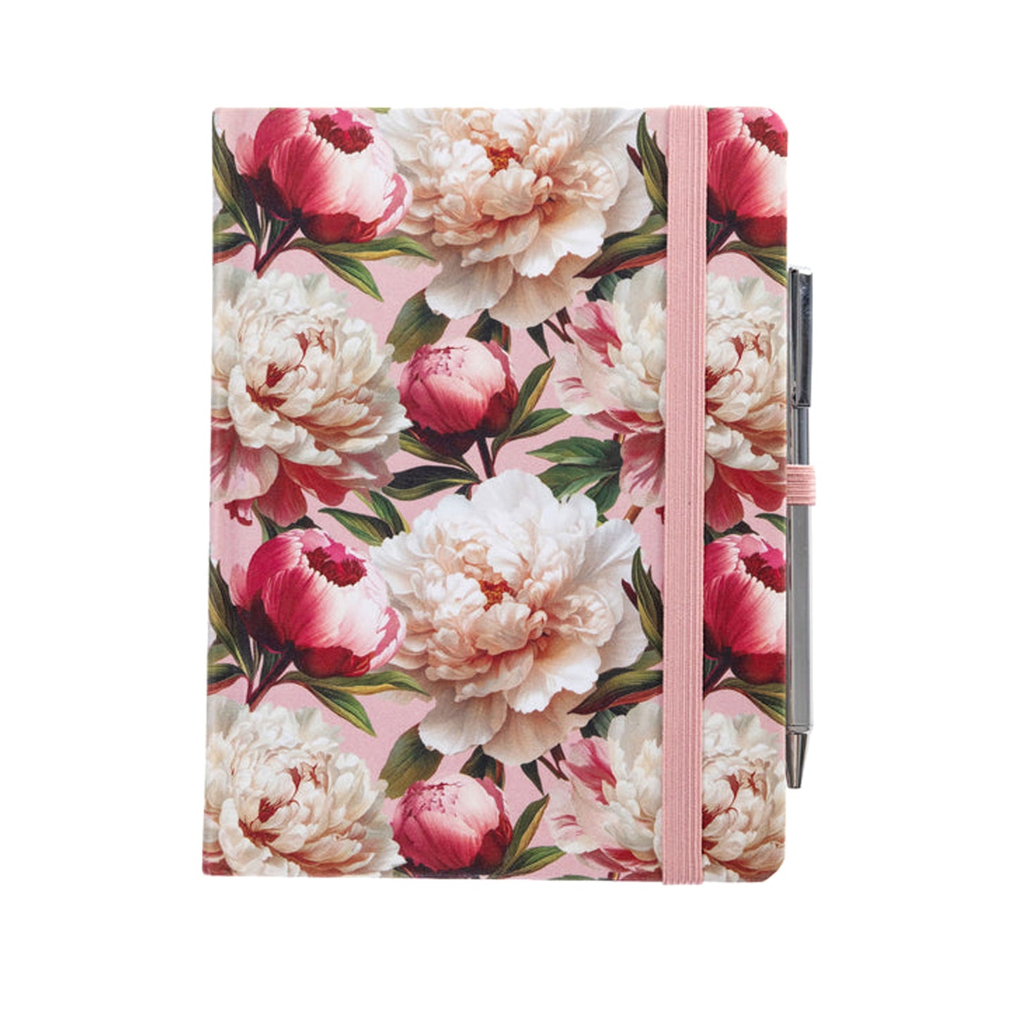 Journal recouvert de tissu avec stylo - L'Orange