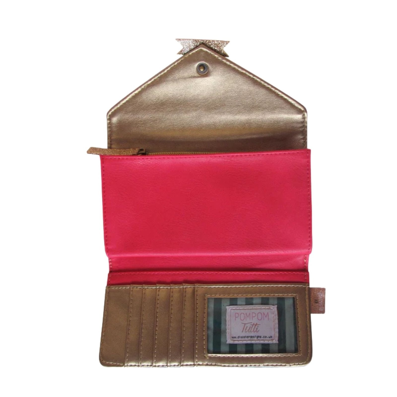 Pompom Tutti Stripe Wallet - For Her - shop_name