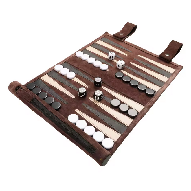 Backgammon Portable Roll